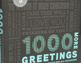 Detail of "1000 More Greetings" by Rockport Publishers