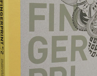 Detail of "Fingerprint 2" by How Books