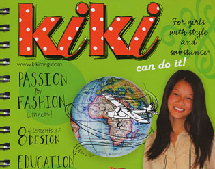 Detail of "Kiki" magazine