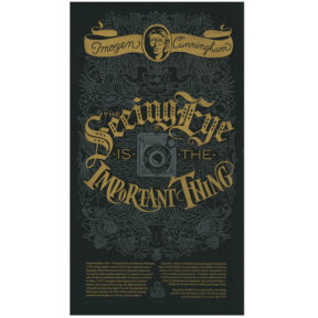 "Focal Point" Dead Feminist broadside by Chandler O'Leary and Jessica Spring