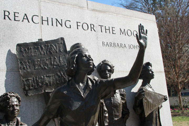 Virginia Civil Rights Monument photo by Chandler O'Leary