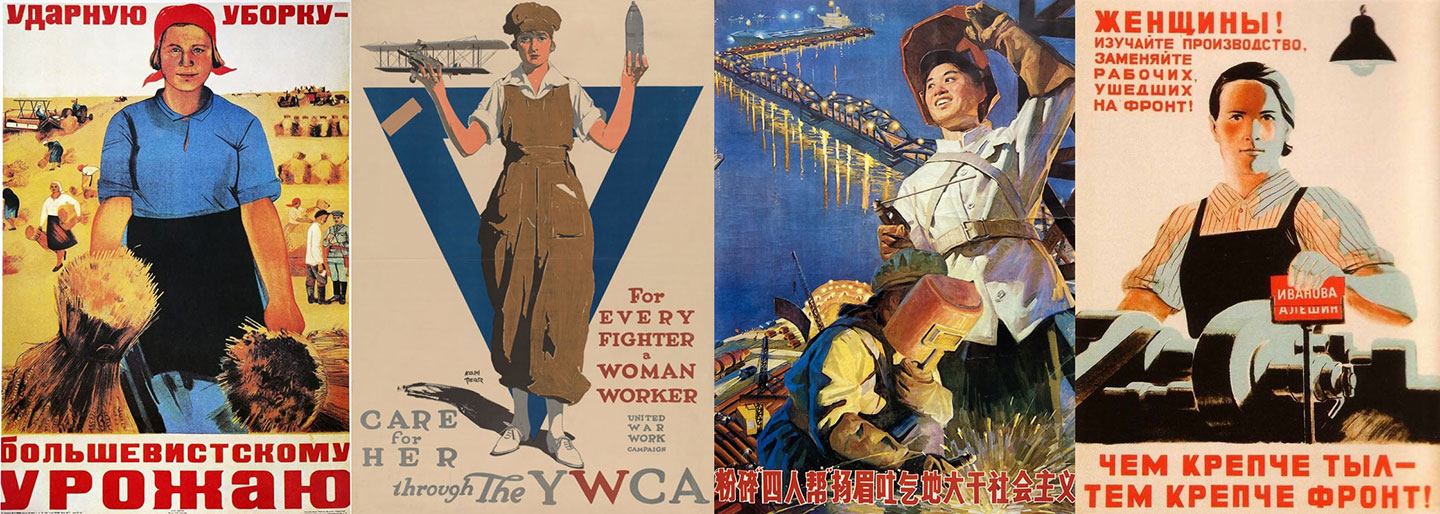Historic propaganda posters